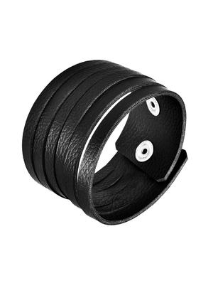 lorenz black dial watch day and date watch & leather bracelet for men\boys |2074-br4 - 17292477 - Standard Image - 2