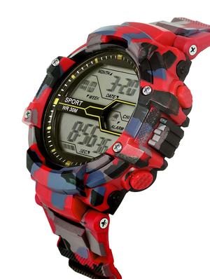 lorenz digital multicolor dial watch & leather bracelet for men\boys | 3038-br4 - 17292482 - Standard Image - 2
