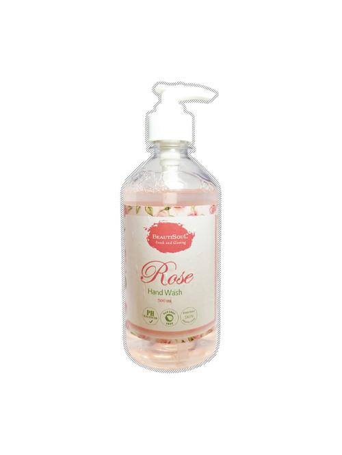 beautisoul (rose) hand wash with pump - 500 ml - 17292539 - Standard Image - 1