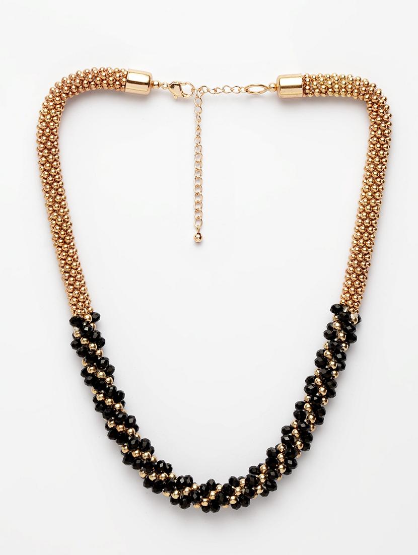 black brass short necklace - 17293150 - Zoom Image - 2
