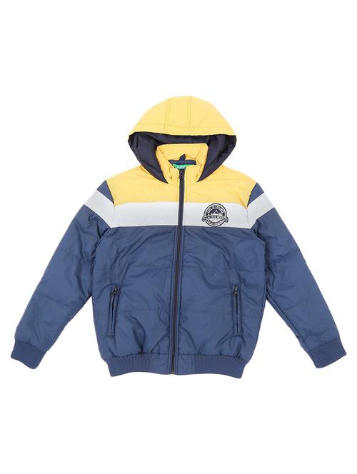 navy blue polyester bomber jackets - 17294106 - Standard Image - 1