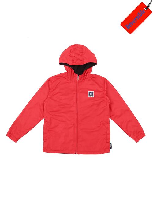 red polyester bomber jackets & coat - 17294193 - Standard Image - 1