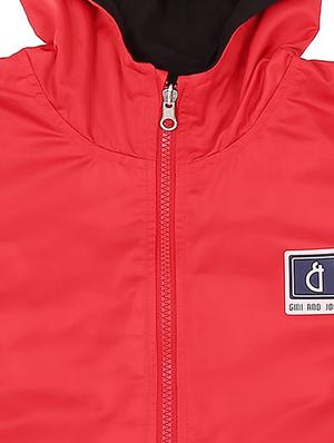 red polyester bomber jackets & coat - 17294193 - Standard Image - 4