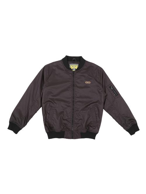 black polyester bomber jackets & coat - 17294210 - Standard Image - 1