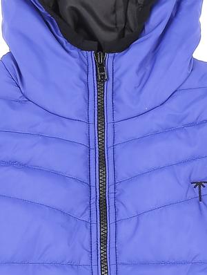 blue polyester bomber jackets - 17294246 - Standard Image - 3