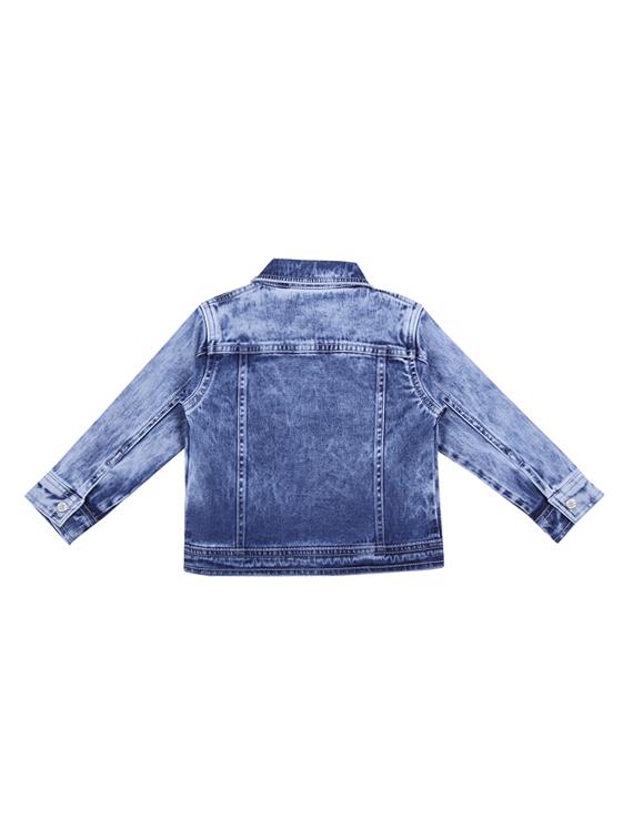 blue cotton blend bomber jackets & coat - 17294264 - Zoom Image - 2