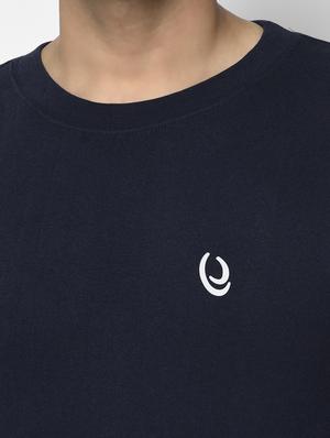 navy blue solid sweatshirt - 17294320 - Standard Image - 5