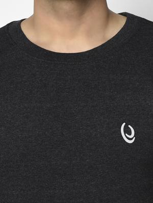 grey solid sweatshirt - 17294321 - Standard Image - 5