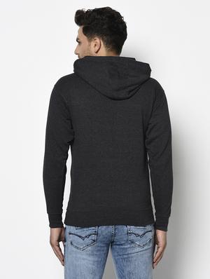 grey solid sweatshirt - 17294334 - Standard Image - 3