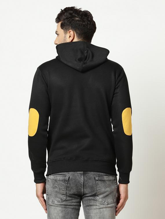 black solid sweatshirt - 17294339 - Zoom Image - 3