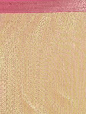 bordered banarasi saree with blouse - 17294541 - Standard Image - 4