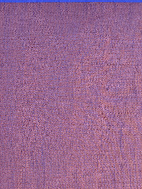 self design banarasi saree with blouse - 17294620 - Zoom Image - 4