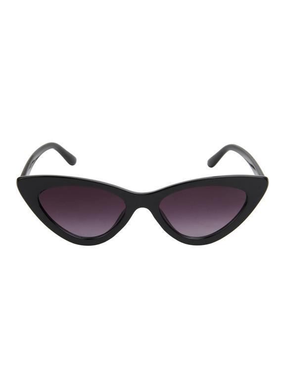 lof black cat- eyed full rim uv protected sunglasses for women - 17294768 - Zoom Image - 1