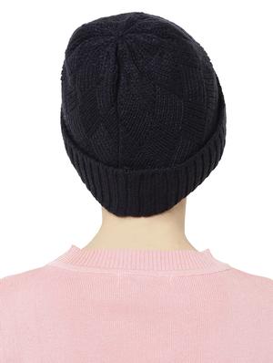 blue wool cap - 17295371 - Standard Image - 3