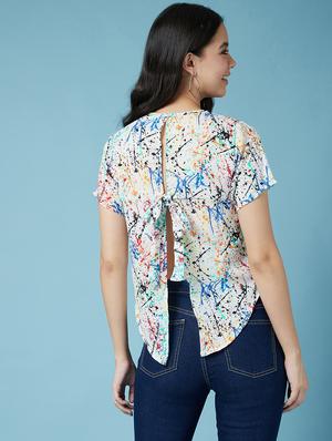color splash crop top - 17295720 - Standard Image - 3