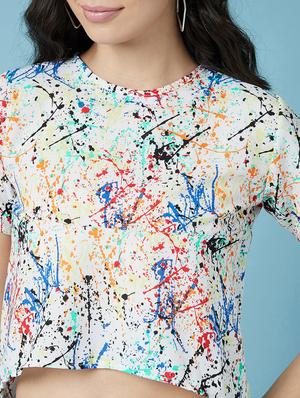 color splash crop top - 17295720 - Standard Image - 6