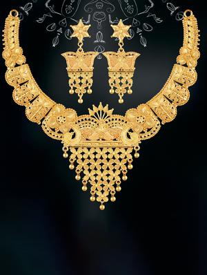 gold metal set - 17295876 - Standard Image - 2