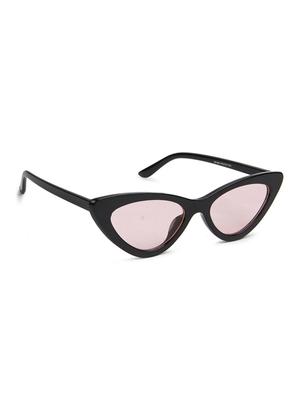 lof leopard brown cat- eyed full rim uv protected sunglasses for women - 17298136 - Standard Image - 2
