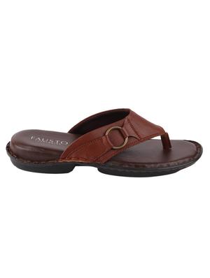 tan toe separator slippers - 17298160 - Standard Image - 2