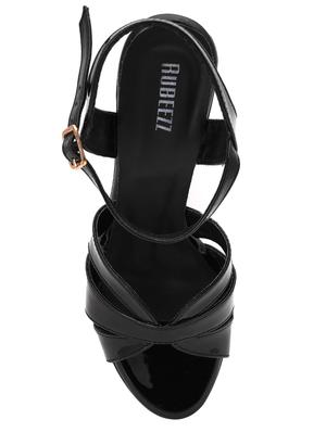 black ankle strap sandals - 17298245 - Standard Image - 4