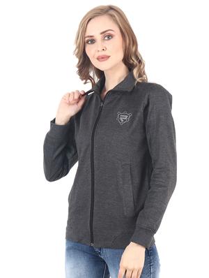shirt collar neck solid jacket - 17298443 - Standard Image - 2