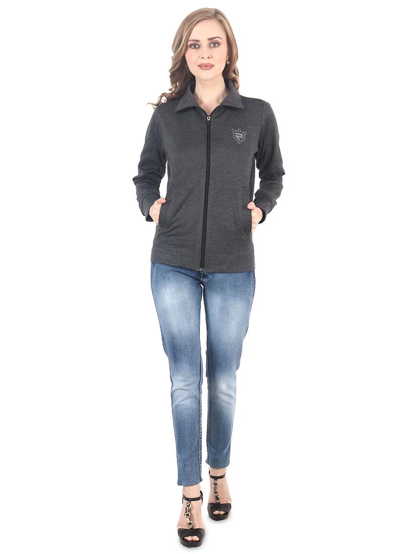 shirt collar neck solid jacket - 17298443 - Zoom Image - 4