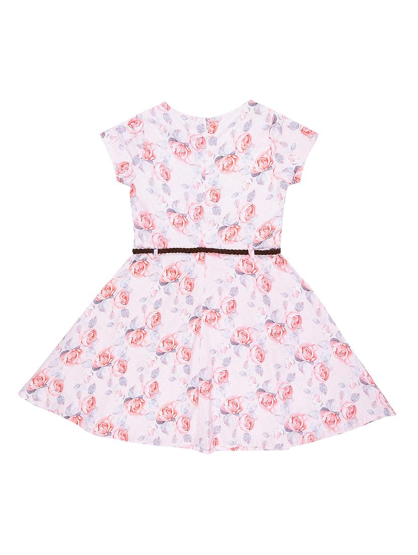 pink cotton blend frock - 17298580 - Zoom Image - 2