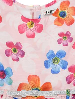 multi colored chiffon frock - 17298581 - Standard Image - 3