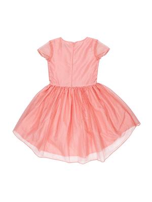 orange chiffon frock - 17298586 - Standard Image - 2