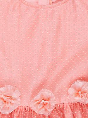 orange chiffon frock - 17298586 - Standard Image - 3