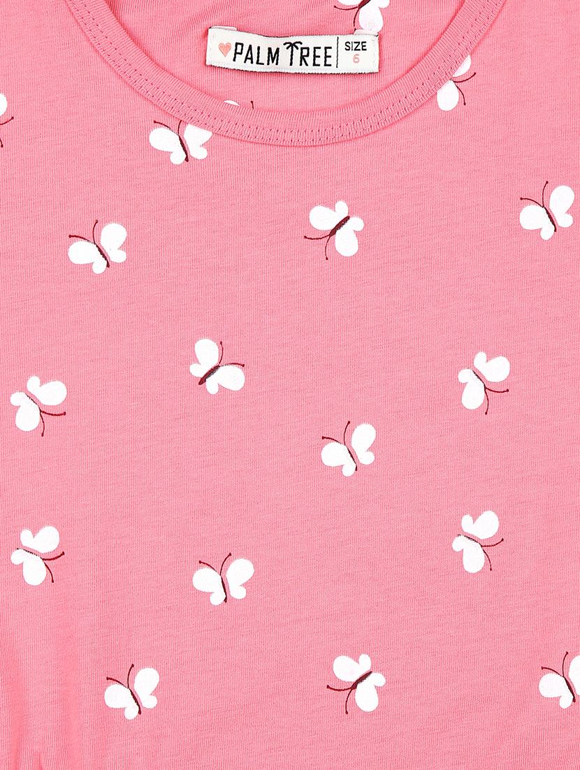 pink cotton blend frock - 17298604 - Zoom Image - 3