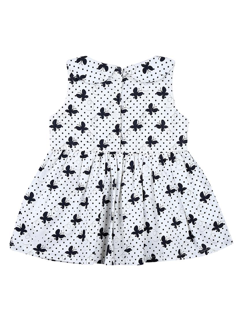 white cotton blend frock - 17298608 - Zoom Image - 2