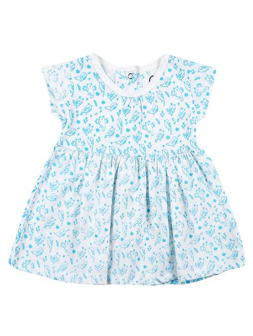 white chiffon frock - 17298611 - Standard Image - 1