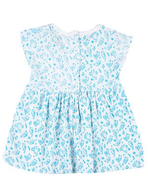 white chiffon frock - 17298611 - Standard Image - 2