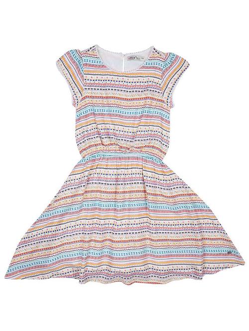 white viscose frock - 17298621 - Standard Image - 1