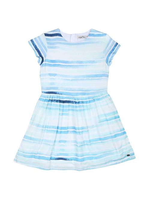 white viscose frock - 17298625 - Standard Image - 1