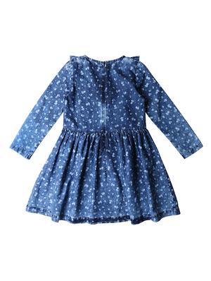 blue denim frock - 17298637 - Standard Image - 2