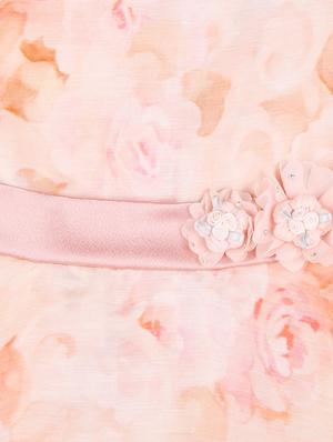 pink chiffon frock - 17298639 - Standard Image - 3
