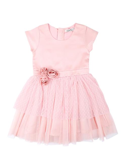 pink chiffon frock - 17298641 - Standard Image - 1