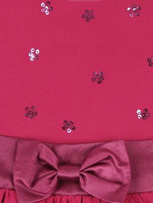 red chiffon frock - 17298643 - Standard Image - 3