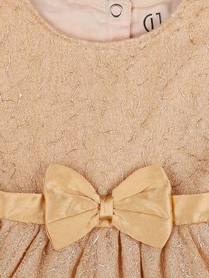 gold chiffon frock - 17298649 - Standard Image - 3
