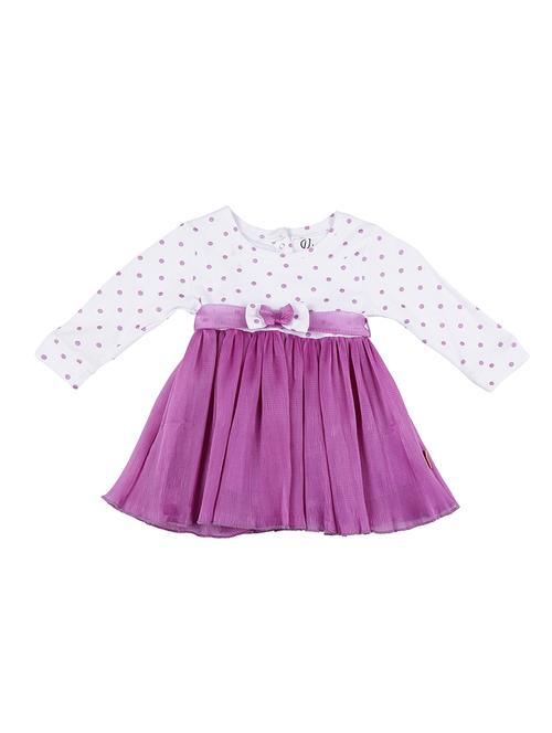 purple chiffon frock - 17298651 - Standard Image - 1