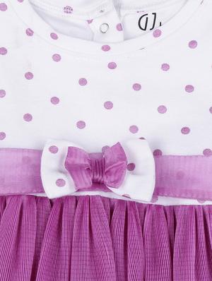 purple chiffon frock - 17298651 - Standard Image - 3