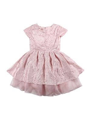 pink chiffon frock - 17298670 - Standard Image - 2