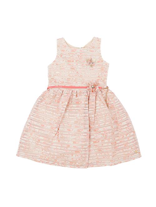 pink denim frock - 17298680 - Standard Image - 1