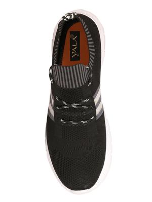 black lace up sport shoes - 17299129 - Standard Image - 4