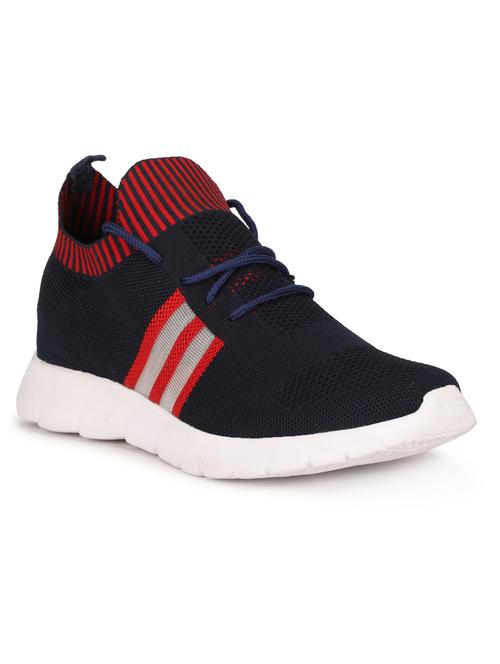 blue lace up sport shoes - 17299130 - Standard Image - 1