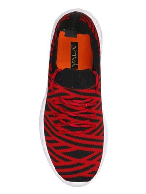 red lace up sport shoes - 17299140 - Standard Image - 4
