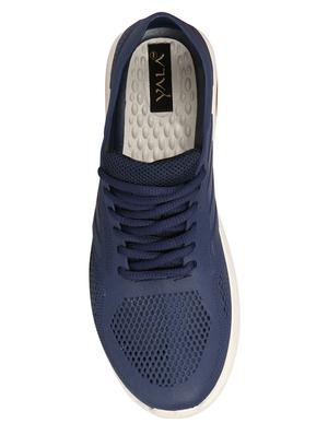 navy lace up sport shoes - 17299163 - Standard Image - 3