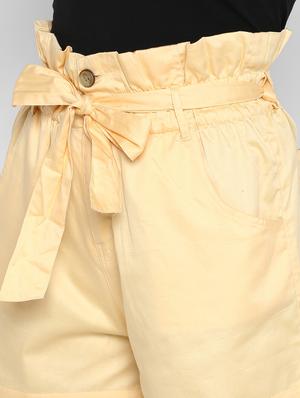 tie up waist shorts - 17299264 - Standard Image - 5
